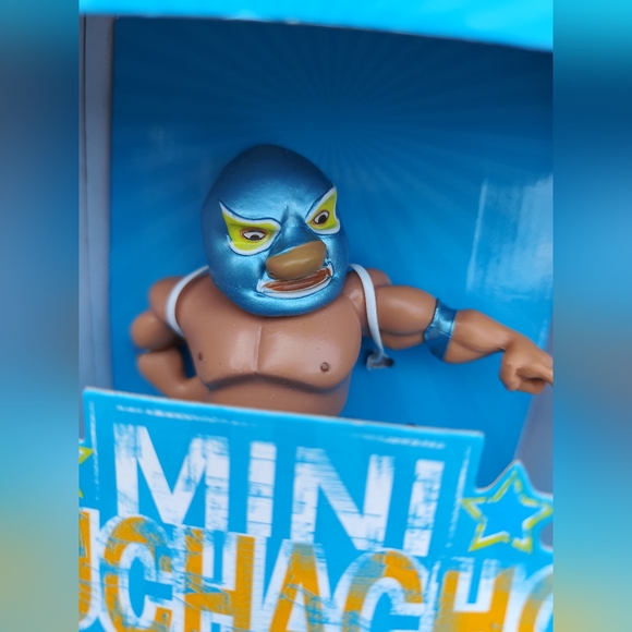 MUCHACHO WRESTLER Koodo Mobile Phone El Tabador Mini Action Figure - Picture 2 of 6